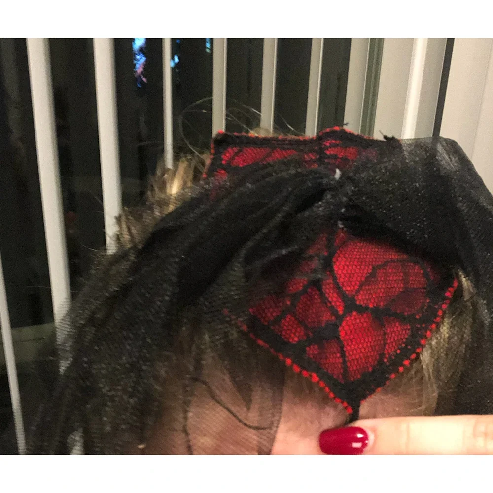 EUC Vintage Spider Witch Cape Hat Wrist Bundle Set Halloween Costume Accessories
